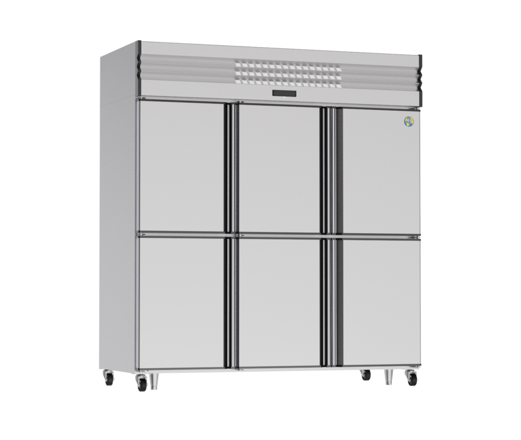 AHV/ALV六門立式變頻冷藏/冷凍冰箱