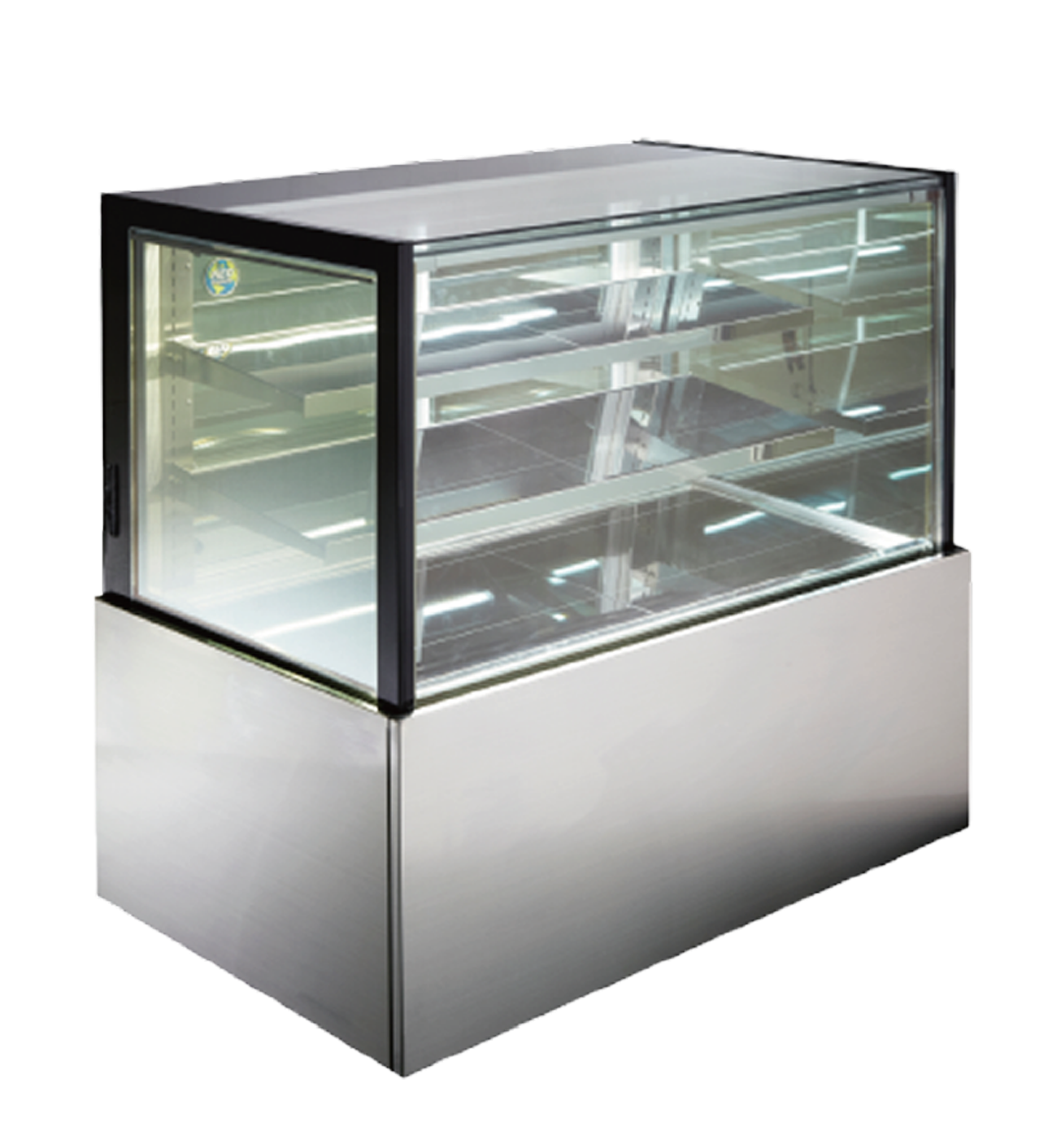 BNW 黑色邊框玻璃蛋糕櫃